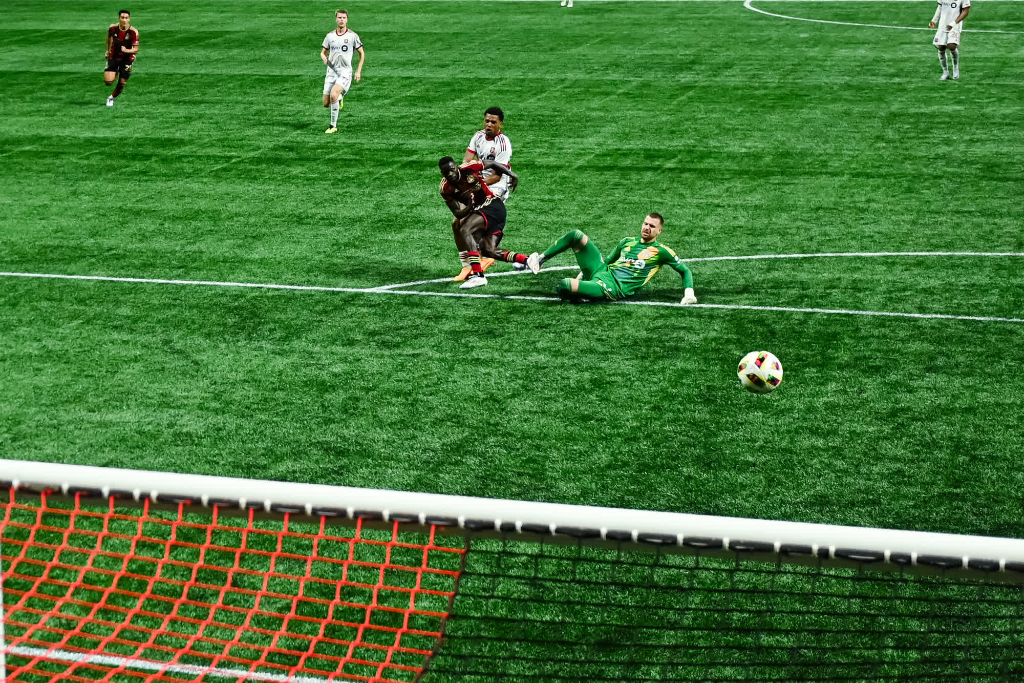 2024-07-20 - Jamal Thiare scores a stunning goal during the match against the Toronto at Mercedes_Benz ( Photo by ATLUTD )